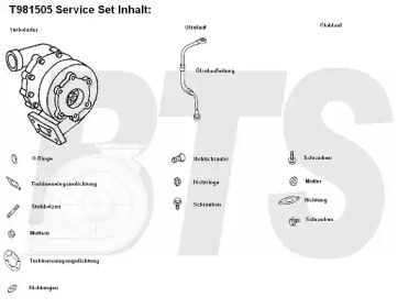 Компрессор BTS Turbo T981505